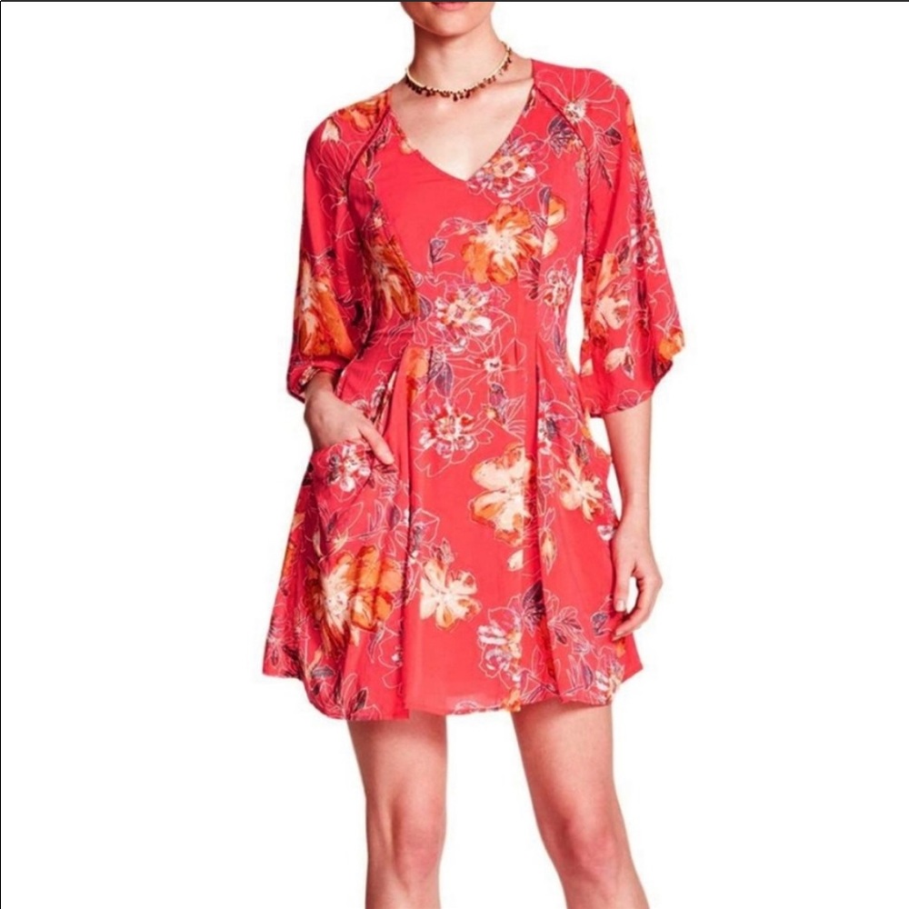 Free People Eyes on You Floral Dress